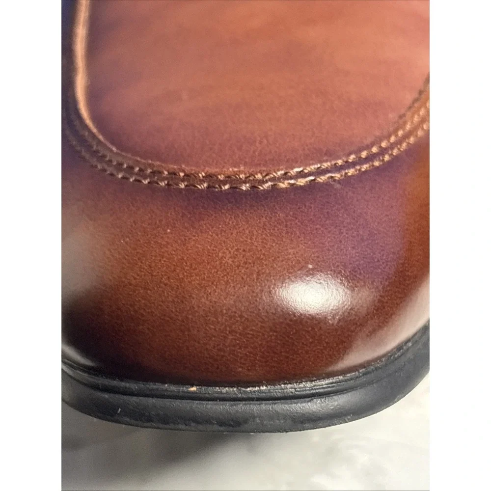 ALFANI Men's Brown Otis Bit Slip-On Loafers with Buckle Size 11 M